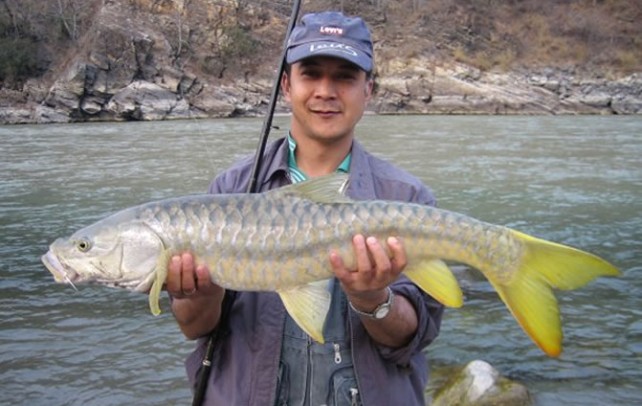 Fishing in Nepal